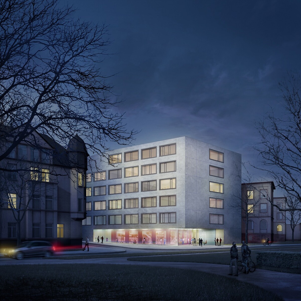 WB Neubau Gebäude 7, FUA, Frankfurt am Main