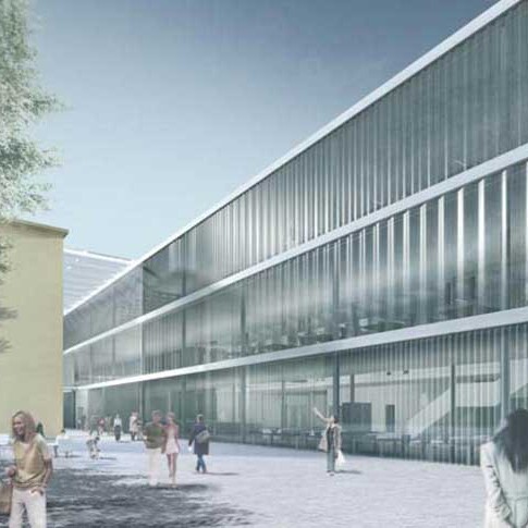 Wettbewerb Bibliothekenzentrum, Bozen, Italien