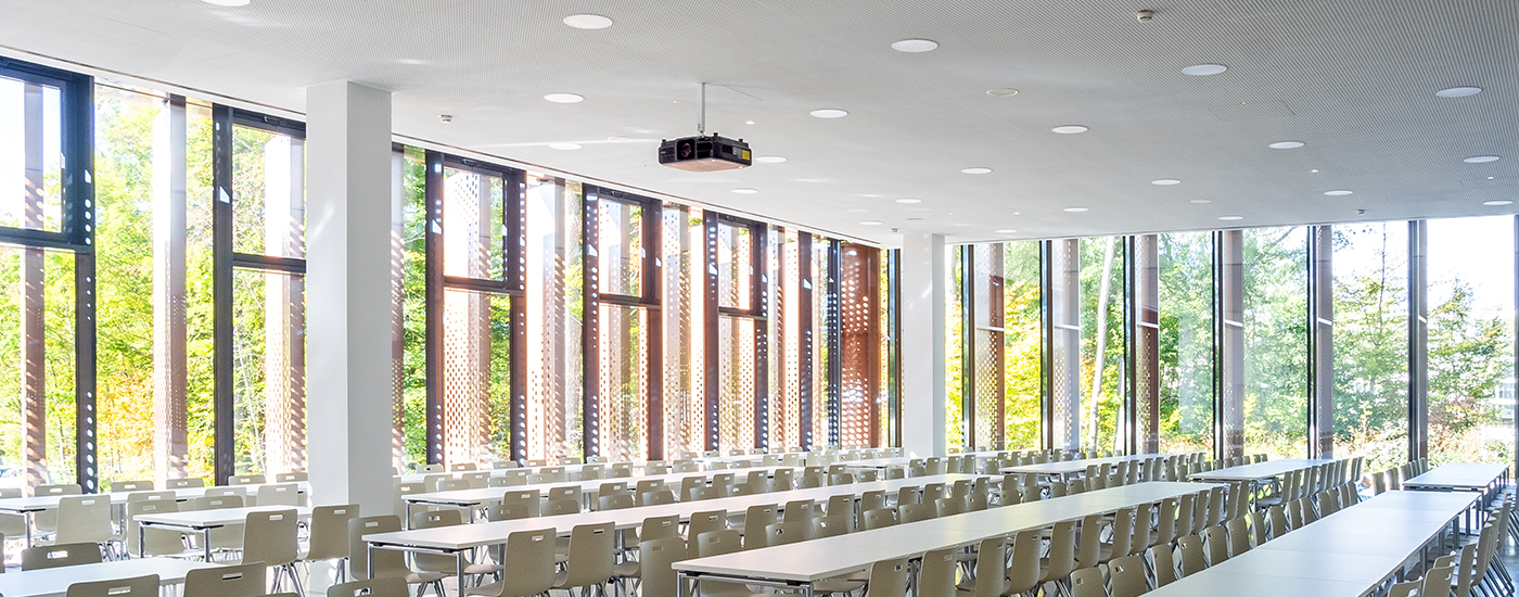 Speisesaal, Kombigebäude, Finanzcampus Ansbach